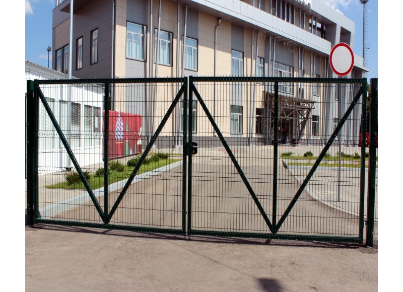 Ворота Распашные 3 метра - фото - 1